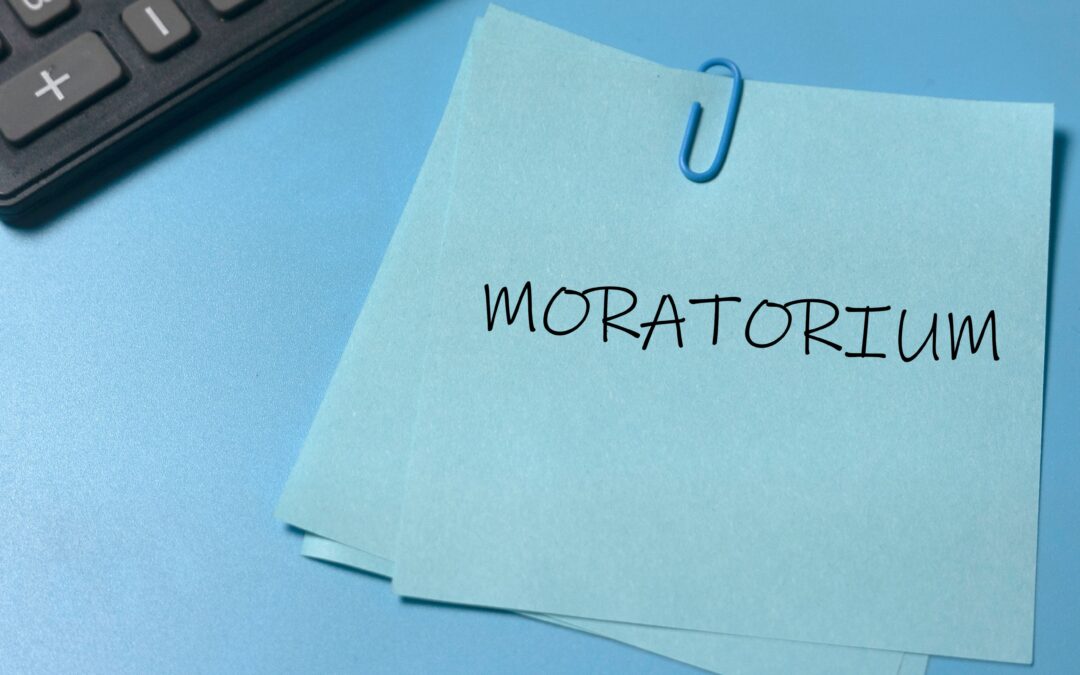 Moratorium: rare, but useful to know about