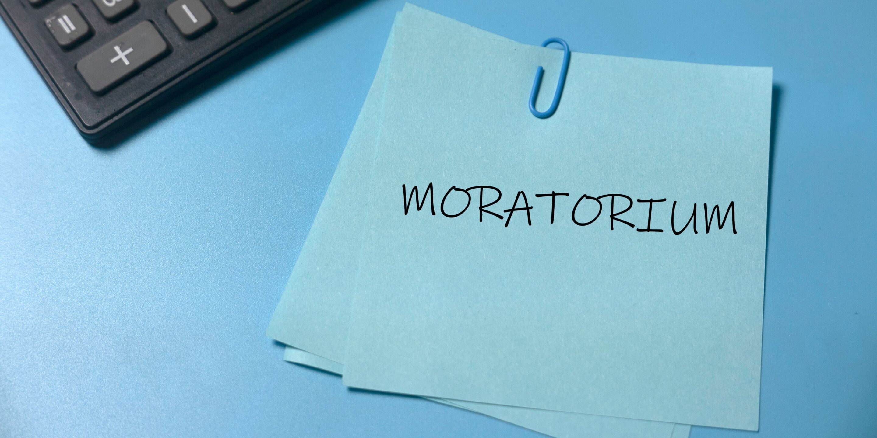 Moratorium: rare, but useful to know about
